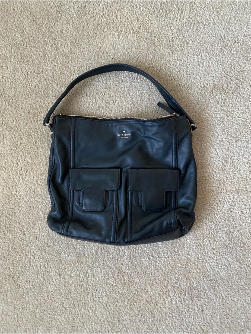 Leather Kate Spade Bag